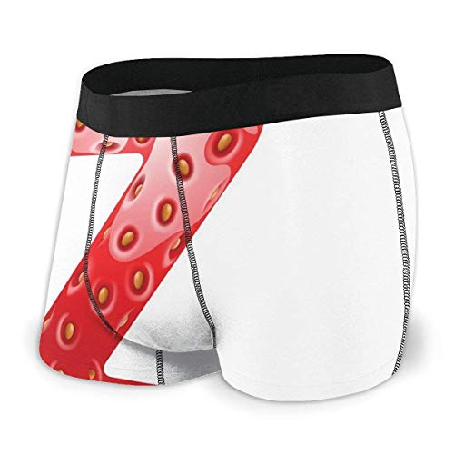 Web--ster Calzoncillos Boxer para Hombre Ropa Interior, composición étnica con un águila en Estilo Nativo Americano Símbolo de tótem Popular Tamaño L