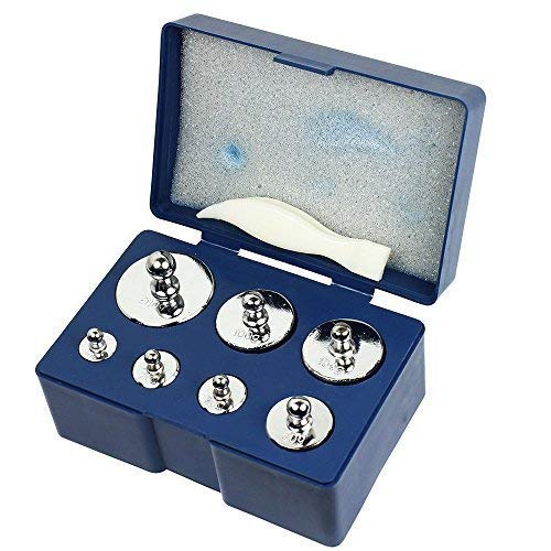 WedDecor 500g Pesos de Calibración Set - Balanza Precisión Exactitud 10ga 200g -7pcs para Digital Equilibrio Escala WedDecor 500g Pesos de Calibración Set - Balanza Precisión Exactitud 10ga 200g -7pcs para Digital Equilibrio Escala