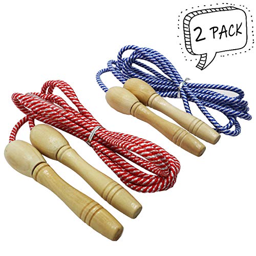 Weekend&Lifecan Pack de 2cuerda para Saltar, combas para Saltar, Cuerda Saltar comba, Cuerda para Saltar Ajustable, Cuerda de Saltar Cuerda de Velocidad (Red-Blue) Weekend&Lifecan Pack de 2cuerda para Saltar, combas para Saltar, Cuerda Saltar comba, Cuerda para Saltar Ajustable, Cuerda de Saltar Cuerda de Velocidad (Red-Blue)