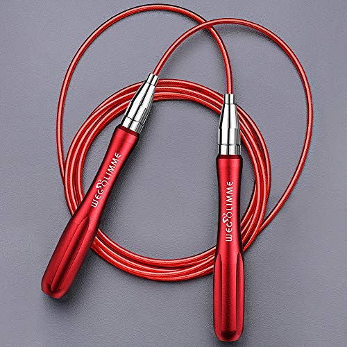 WEGOLIMME Cuerda para Saltar Ejercicio Comba para Saltar Crossfit Fitness para Hombre Mujer WEGOLIMME Cuerda para Saltar Ejercicio Comba para Saltar Crossfit Fitness para Hombre Mujer