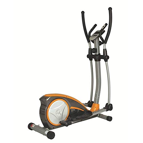 WEI-LUONG Plegable Entrenamiento Bicicleta elíptica máquina elíptica Cardio Fitness máquina de Entrenamiento de Control Elíptica con el Monitor LCD magnética 120x67x154cm sesión de Cardio Plegable