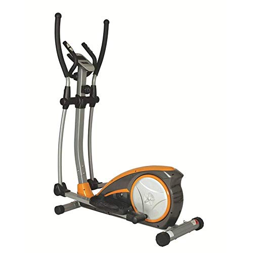 WEI-LUONG Plegable Entrenamiento Bicicleta elíptica máquina elíptica Cardio Fitness máquina de Entrenamiento de Control Elíptica con el Monitor LCD magnética 120x67x154cm sesión de Cardio Plegable