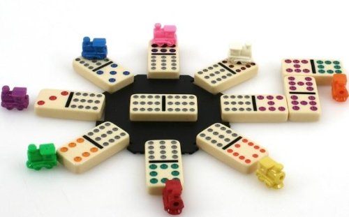 weiblespiele 04394 – Domino Mexican Train Doble 12