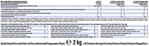 Weider Gold Whey Sabor Chocolate - Concentrado de Proteína de Suero de la Más Alta Calidad, Fácil Absorción y Digestión, Baja en Grasas y Azúcares, Con Un Extra de BCAA, 2 kg