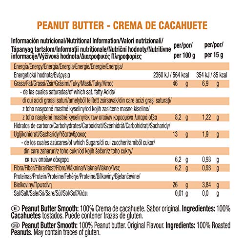 Weider Mantequilla De Cacahuete natural sin azĂșcares añadidos y aceite de palma, 400g Weider Mantequilla De Cacahuete natural sin azĂșcares añadidos y aceite de palma, 400g
