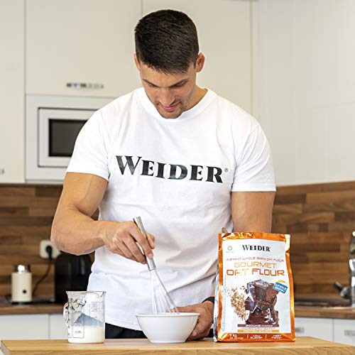 Weider Oat Gourmet. Harina de Avena Integral. Fuente de proteína con bajo contenido en azúcares. Sabor Brownie (1 kg) Weider Oat Gourmet. Harina de Avena Integral. Fuente de proteína con bajo contenido en azúcares. Sabor Brownie (1 kg)