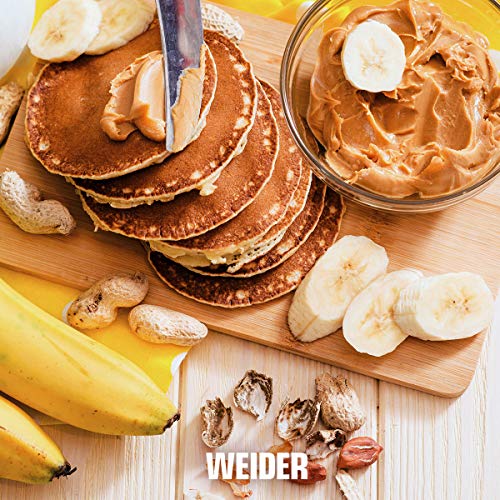 Weider Protein Pancake Mix Vainilla. Tortitas de harina de avena integral, enriquecidas con proteinas. Sabor Coco-Chocolate Blanco - 600 gr