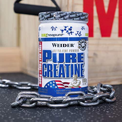 Weider Pure Creatine 600g. Creatina en polvo. Weider Pure Creatine 600g. Creatina en polvo.