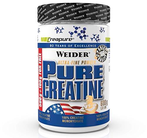 Weider Pure Creatine 600g. Creatina en polvo. Weider Pure Creatine 600g. Creatina en polvo.