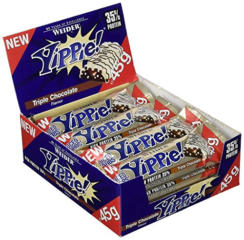 WEIDER YIPPIE BAR (12x45GR) PACK VARIADO