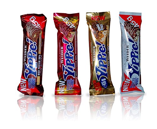 Weider YIPPIE! - Barritas (36 x 45 g, 2 x 810 g, 5 sabores diferentes)