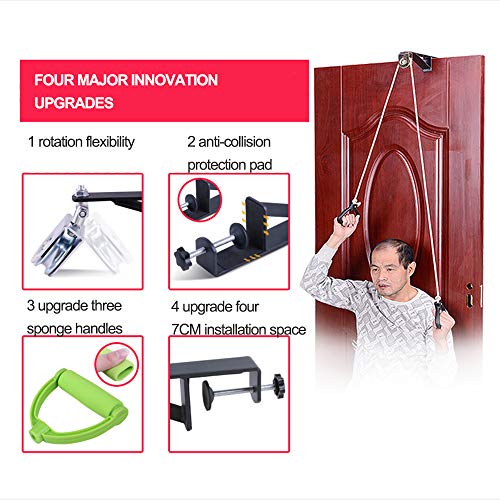 Wenore Hombro Polea Gimnasio,Poleas Gimnasio para Casa Biceps Maquina Multifuncion Musculacion Fitness En Casa Material Wenore Hombro Polea Gimnasio,Poleas Gimnasio para Casa Biceps Maquina Multifuncion Musculacion Fitness En Casa Material