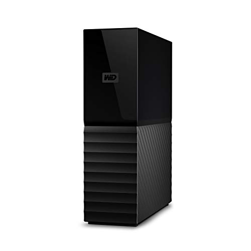 Western Digital My Book Disco Duro Externo de Sobremesa de 10 TB, 3.5", USB 3.0, Negro