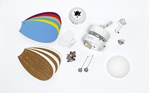 Westinghouse Turbo II Ventilador de Techo E14, 60 W, Blanco Westinghouse Turbo II Ventilador de Techo E14, 60 W, Blanco