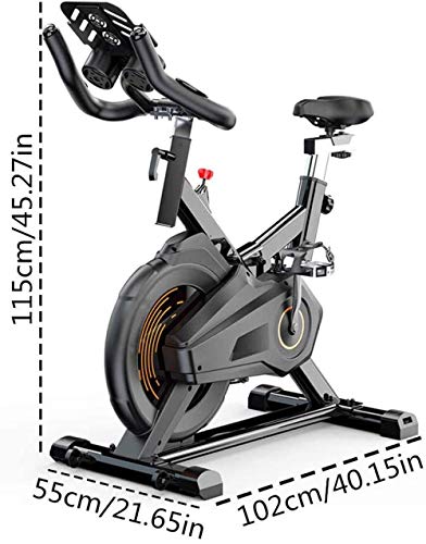Wghz Bicicleta estática Inteligente para Interiores Bicicleta estática silenciosa para el hogar Pedal Antideslizante de Seguridad con Rodillo móvil y ajustador de Nivel Adecuado para oficinas, gi Wghz Bicicleta estática Inteligente para Interiores Bicicleta estática silenciosa para el hogar Pedal Antideslizante de Seguridad con Rodillo móvil y ajustador de Nivel Adecuado para oficinas, gi