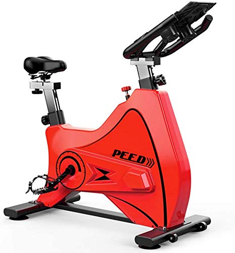 Wghz Bicicleta estática Profesional para Interiores, frecuencia cardíaca Bluetooth inalámbrica interactiva en Vivo, Volante Cromado, Sistema de transmisión por Correa Ultra silencioso Wghz Bicicleta estática Profesional para Interiores, frecuencia cardíaca Bluetooth inalámbrica interactiva en Vivo, Volante Cromado, Sistema de transmisión por Correa Ultra silencioso