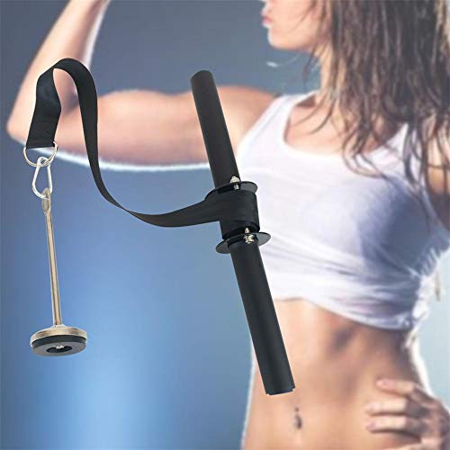 WHCL Fortalecimiento del antebrazo Curler, Entrenador de enrollamiento de muñeca con Correas de 80 cm, antebrazo Roller de Mano Twister Ejercitor para Hogar y Gimnasio Fitness, MAX Cargar 50kg