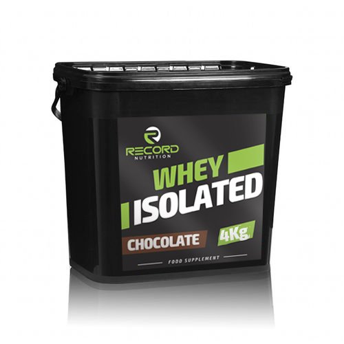 Whey Isolated 4kg 100% Profesional, proteina isolada, Sabor Chocolate Record