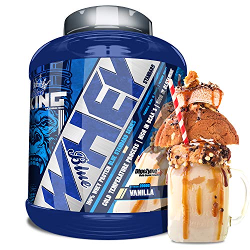 Whey Protein, Proteína en polvo, Suplementos deportivos, Blue Whey Standard Protein - 2kg (VAINILLA)
