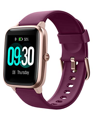 Willful Smartwatch,Reloj Inteligente con Pulsómetro,Cronómetros,Calorías,Monitor de Sueño,Podómetro Monitores de actividad Impermeable IP68 Smartwatch Hombre Reloj Deportivo para Android iOS