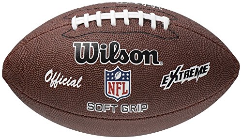 Wilson F1645X Pelota de fútbol Americano NFL Extreme para Uso recreativo Cuero sintético, Hombre, Marrón, Official