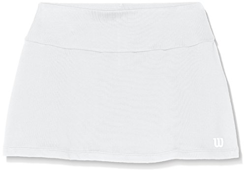 Wilson G Core 11 Falda de Tenis, niñas, Blanco (White), MD