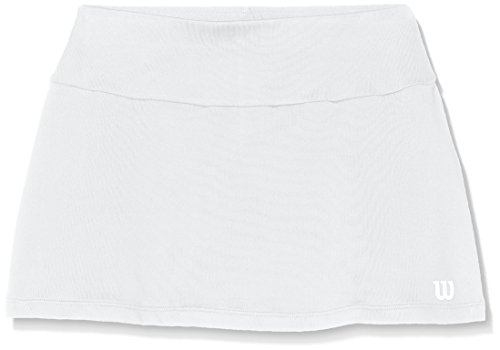 Wilson G Core 11 Falda de Tenis, niñas, Blanco (White), MD Wilson G Core 11 Falda de Tenis, niñas, Blanco (White), MD