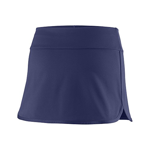 Wilson, G Team 11 Skirt, Falda de tenis para niña, Poliéster/licra, Azul, Talla: S, WRA766901 Wilson, G Team 11 Skirt, Falda de tenis para niña, Poliéster/licra, Azul, Talla: S, WRA766901