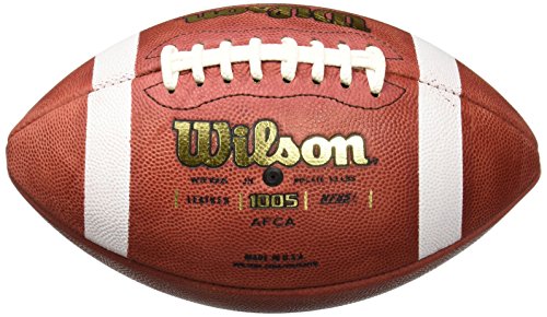 Wilson NCAA 1005 Traditional - Balón de fútbol Americano, Color marrón