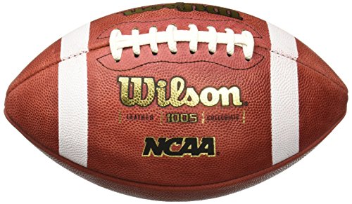 Wilson NCAA 1005 Traditional - BalĂłn de fĂștbol Americano, Color marrĂłn Wilson NCAA 1005 Traditional - BalĂłn de fĂștbol Americano, Color marrĂłn