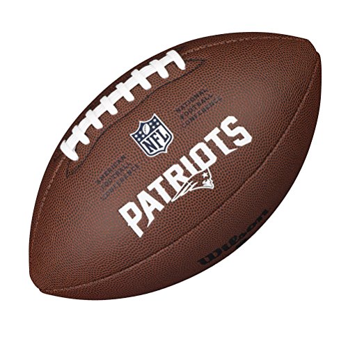Wilson WTF1748XBNE Pelota de fĂștbol Americano Team Logo Composite Cuero Compuesto para Juego recreativo, Unisex-Adult, MarrĂłn, Uni Wilson WTF1748XBNE Pelota de fĂștbol Americano Team Logo Composite Cuero Compuesto para Juego recreativo, Unisex-Adult, MarrĂłn, Uni
