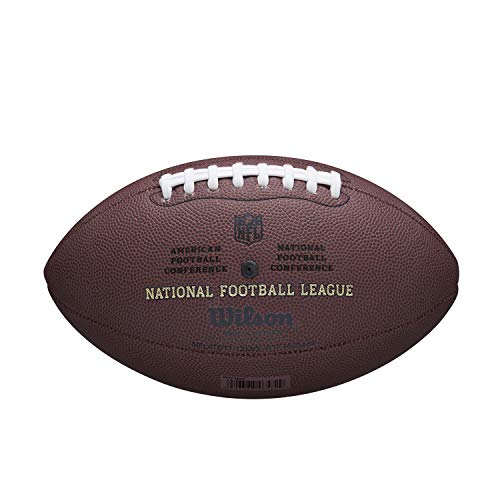 Wilson WTF1825XB Balón de Fútbol Americano, Nfl Duke Replica, Uso Recreativo, Cuero Compuesto, Duradero