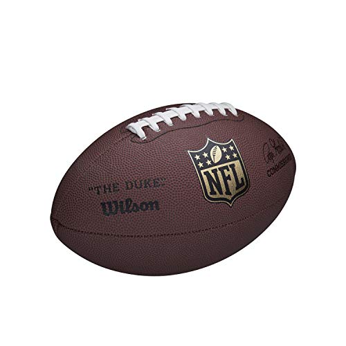 Wilson WTF1825XB BalĂłn de FĂștbol Americano, Nfl Duke Replica, Uso Recreativo, Cuero Compuesto, Duradero Wilson WTF1825XB BalĂłn de FĂștbol Americano, Nfl Duke Replica, Uso Recreativo, Cuero Compuesto, Duradero