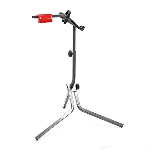 WilTec Soporte reparación Bici Caballete Montaje Bicicleta hasta 30kg Taller Profesionales Hobby Ciclismo