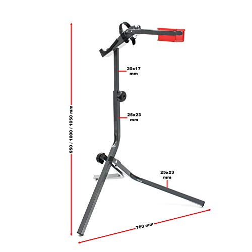 WilTec Soporte reparación Bici Caballete Montaje Bicicleta hasta 30kg Taller Profesionales Hobby Ciclismo WilTec Soporte reparación Bici Caballete Montaje Bicicleta hasta 30kg Taller Profesionales Hobby Ciclismo