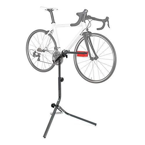 WilTec Soporte reparación Bici Caballete Montaje Bicicleta hasta 30kg Taller Profesionales Hobby Ciclismo