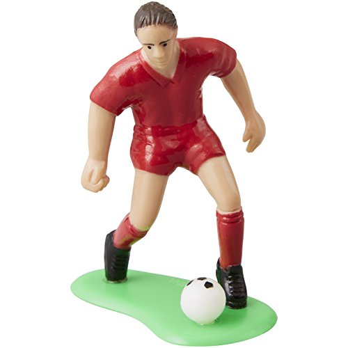 Wilton Set Decorativo Figuras de Fútbol, 5 x 8 x 14 cm, 7 Unidades Wilton Set Decorativo Figuras de Fútbol, 5 x 8 x 14 cm, 7 Unidades