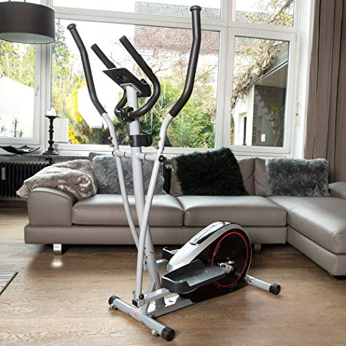 Winch Crosstrainer W.1 Easy - Elíptica, entrenador de resistencia, con ordenador de entrenamiento y sensores de pulso Winch Crosstrainer W.1 Easy - Elíptica, entrenador de resistencia, con ordenador de entrenamiento y sensores de pulso