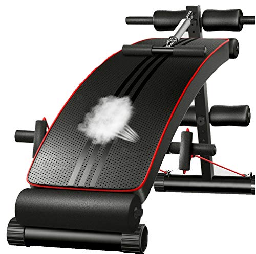 Wind Greeting Banco Musculación Abdominales,Banco Ajustables,Plegable para Entrenamiento Abdominal,Banco Plegable Fitness Sit-up Junta de Entrenamiento,Banco de Ejercicio Portátil Gimnasio en Casa