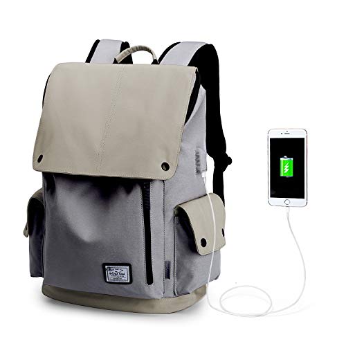 WindTook Mochila Portatil para Mujer y Hombre Mochila Ordenador Portatil 15.6 Pulgadas Mochila Escolar Multiusos Impermeable para Viajes/Negocios/Universidad/Trabajo Albaricoque