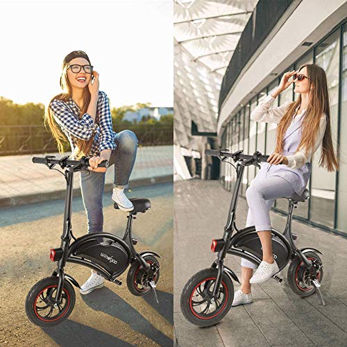 Windway Bicicleta Electrica Plegable Urbana E-Bike 36V 350W Bici Electrica