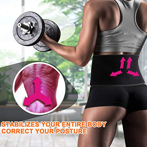 WIN.MAX Faja Reductora Mujer y Hombre,Faja Adelgazante,Faja para Gimnasio de Neopreno, Cinturón Lumbar Abdominal para Sudar y Hacer Deporte,Fitness y Proteger los lumbares (Negro, M) WIN.MAX Faja Reductora Mujer y Hombre,Faja Adelgazante,Faja para Gimnasio de Neopreno, Cinturón Lumbar Abdominal para Sudar y Hacer Deporte,Fitness y Proteger los lumbares (Negro, M)