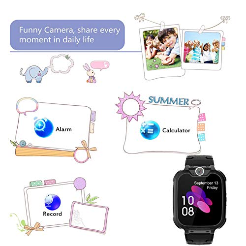 Winnes Reloj Inteligente para Niños, Smart Watch Phone,Musica y 7 Juegos, 2 Vías Llamada Despertador de Cámara para Reloj Niño y Niña 3-12 años Winnes Reloj Inteligente para Niños, Smart Watch Phone,Musica y 7 Juegos, 2 Vías Llamada Despertador de Cámara para Reloj Niño y Niña 3-12 años