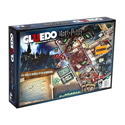 Winning Moves Cluedo Harry Potter 40X26-+9 Años, multicolor, Sin tañosllaños (ELEVEN FORCE 82288)