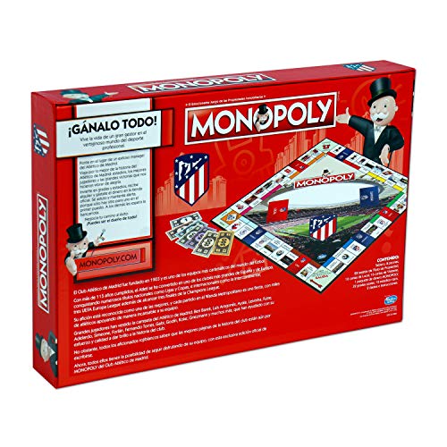 Winning Moves Monopoly Atletico Madrid (10230), Multicolor Winning Moves Monopoly Atletico Madrid (10230), Multicolor