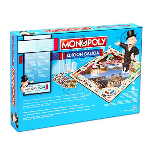 Winning Moves Monopoly Galicia (10223), multicolor, 40 x 27 cm (ELEVEN FORCE