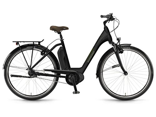 Winora E-Bike Sima n7 F Mujer Active 400 WH 28 "7 V Negro Mate Talla 46 2018 (City Bike) eléctricas/e-Bike Sima n7 F Woman Active 400 WH 28 7S Black Matt Size 46 2018 (Electric City Bike)