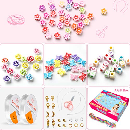 WinWonder Niños Bricolaje Conjunto de Cuentas,1150 PCS Pulseras Collares de Joyas para Niñas Cuentas para la Fabricación de Joyas para Niños WinWonder Niños Bricolaje Conjunto de Cuentas,1150 PCS Pulseras Collares de Joyas para Niñas Cuentas para la Fabricación de Joyas para Niños