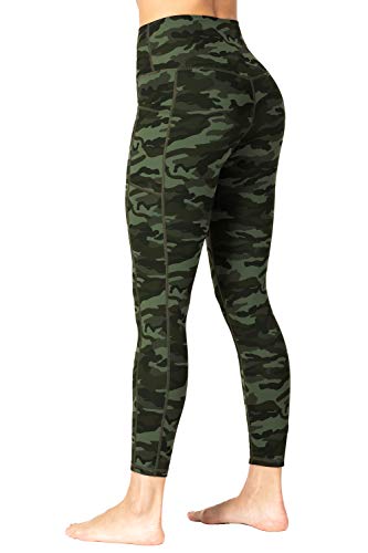 Wirezoll Deportivos Leggings Mallas Mujer Yoga Pilates Fitness de Cintura Alta (Camuflaje, M)