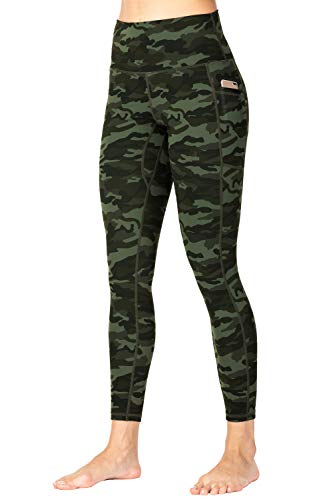 Wirezoll Deportivos Leggings Mallas Mujer Yoga Pilates Fitness de Cintura Alta (Camuflaje, M)